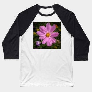 Purple flower Baseball T-Shirt